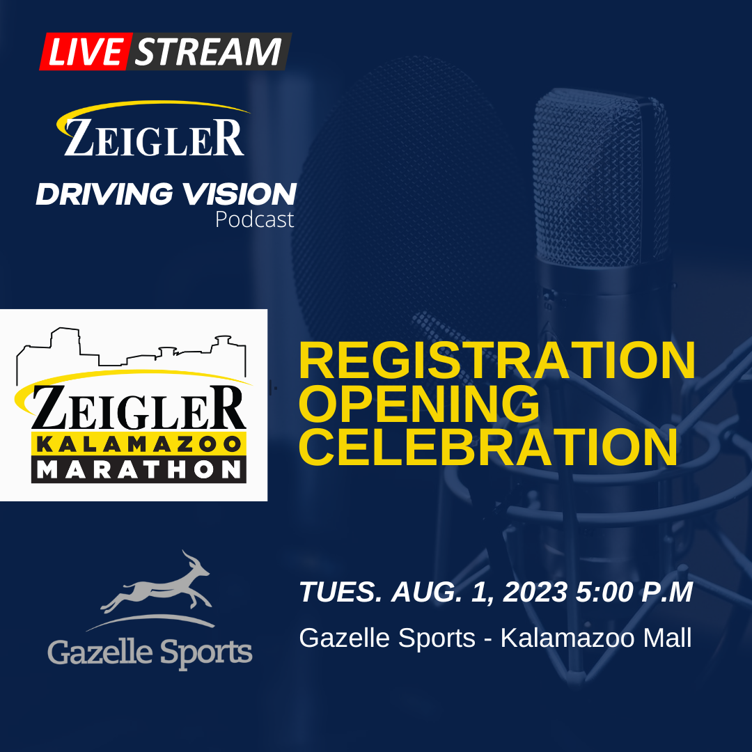 2024 Zeigler Kalamazoo Marathon Registration Opens Today August 1, Live Kick Off Event at